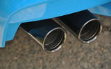 BMW M6 chrome quad exhaust