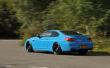 BMW M6 rear cornering