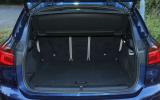 The wide and deep boot opening on the BMW X1
