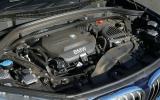 The 2.0-litre bi-turbo diesel engine in our BMW X1