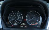 The instrument binnacle from the BMW X1