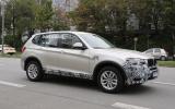 BMW X3 facelift spotted - first pictures