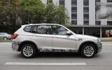 BMW X3 facelift spotted - first pictures