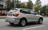 BMW X3 facelift spotted - first pictures