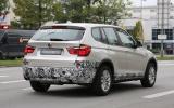 BMW X3 facelift spotted - first pictures