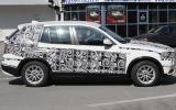 Next BMW X3 spied in testing
