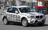 Next BMW X3 spied in testing