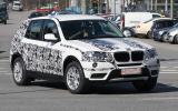 Next BMW X3 spied in testing