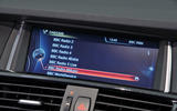 BMW X3 iDrive system