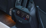 BMW X320 2024 Review rear centre console 6984