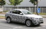 no title BMW X4 - latest spy pictures