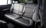 BMW X4 rear seats