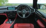 BMW X5 M's interior