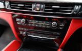 BMW X5 M's switchgear