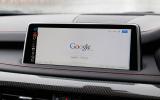 BMW X5 M's iDrive infotainment