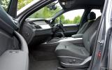 BMW X6 front seats