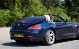 BMW Z4 roof down