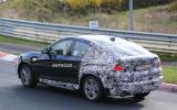 no title BMW X4 spotted less disguised