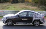 no title BMW X4 spotted less disguised