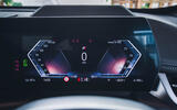 BMW iX1 front digital dashboard