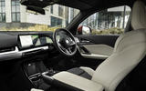 BMW iX2 cabin from passenger side BMW iX2 cabin from passenger side