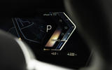 BMW iX2 digital driver display BMW iX2 digital driver display