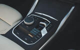 BMW M440i Cabriolet in blue   drive controls BMW M440i Cabriolet in blue   drive controls