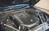 BMW M440i Cabriolet in blue   engine BMW M440i Cabriolet in blue   engine