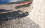 BMW M440i Cabriolet in blue   exhaust pipe BMW M440i Cabriolet in blue   exhaust pipe