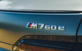 BMW M760e badge BMW M760e badge