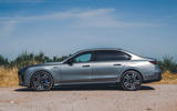 BMW M760e side BMW M760e side