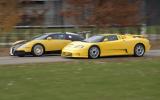 Bugatti Veyron vs Bugatti EB110