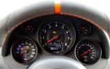 The Veyron's dials are clear - and they need to be at its v-max of more than three and a half times the UK motorway speed limit Bugatti Veyron dials