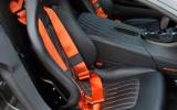 Full harnesses are fitted as standard to the Bugatti Veyron Super Sport Bugatti Veyron seatbelts