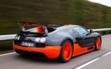 1183bhp means the Super Sport can reach 100mph in less than 5secs Bugatti Veyron Super Sport