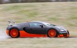 Even at more than 150mph, the Super Sport still accelerates hard Bugatti Veyron Super Sport