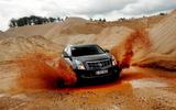 Cadillac SRX off-roading
