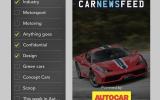 Download the free Car News Feed app