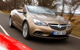 no title Top down, looking up - Vauxhall Cascada versus Audi A5