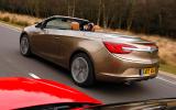 no title Top down, looking up - Vauxhall Cascada versus Audi A5