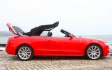 no title Top down, looking up - Vauxhall Cascada versus Audi A5