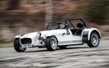 Caterham 270S hard cornering