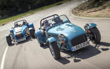 Caterham 620R vs. Caterham 160 - battle of the Sevens