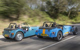 Caterham 620R vs. Caterham 160 - battle of the Sevens