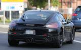Facelifted Porsche Cayman spotted Facelifted Porsche Cayman spotted
