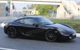 Facelifted Porsche Cayman spotted Facelifted Porsche Cayman spotted