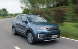 Changan CS55 cornering