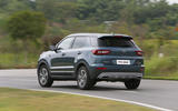 Changan CS55 rear cornering
