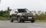 Changan CS95 cornering