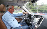 Julian Rendell driving the Changan CS95